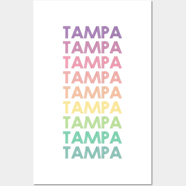 Tampa Wall Art by RainbowAndJackson